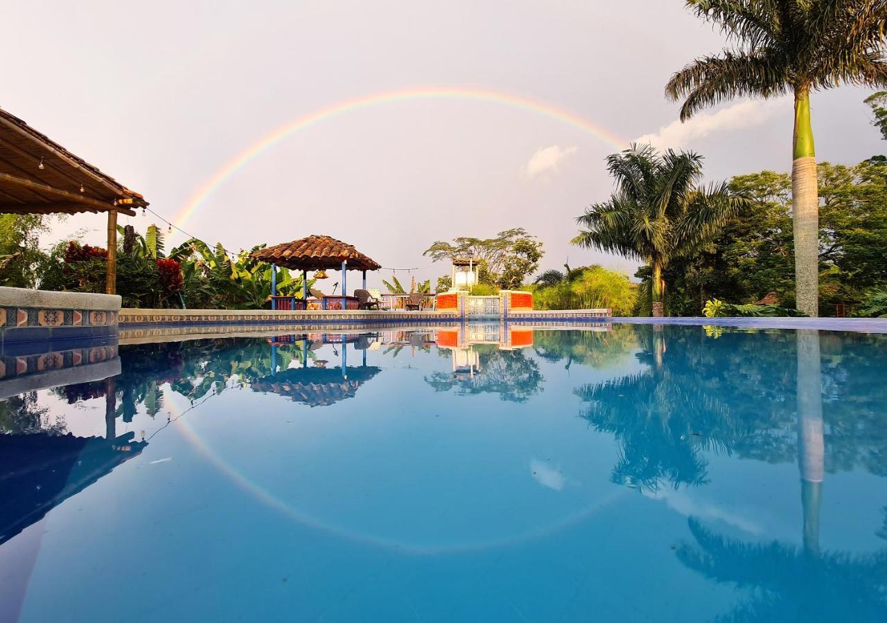 Hacienda Hotel El Percal プエブロ・タパオ エクステリア 写真