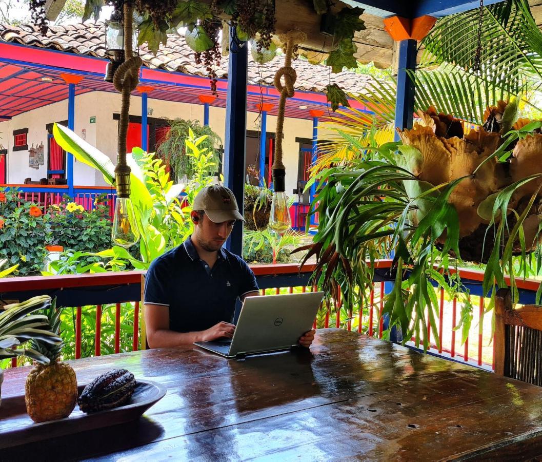 Hacienda Hotel El Percal プエブロ・タパオ エクステリア 写真